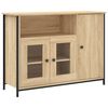 vidaXL kumode, ozolkoka krāsa, 100x35x75 cm, inženierijas koks