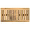 vidaXL Galda virsma 60,5 x 30 x 2 cm Taisnstūra Cietā akācijas koks