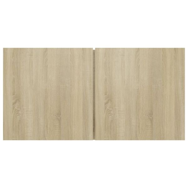 vidaXL piekarams TV skapītis, ozolkoka krāsa, 60x30x30 cm