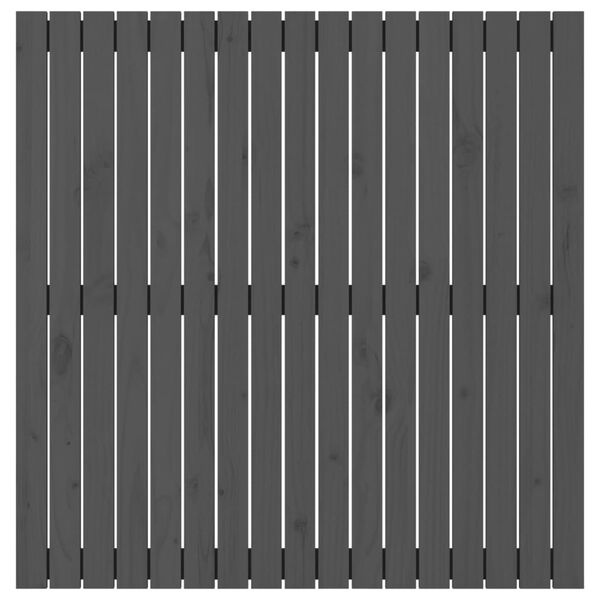 vidaXL sienas galvgalis, 108x3x110 cm, priedes masīvkoks