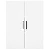 vidaXL augstais skapis, balts, 69,5x34x180 cm, inženierijas koks