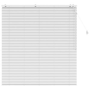 vidaXL Venēcijas žalūzija Balts 145 x 160 cm 35 mm