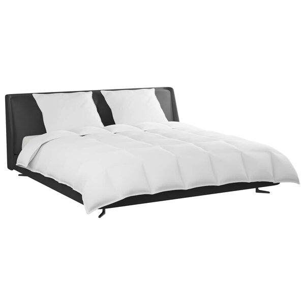 vidaXL Segas komplekts ar spilvenu 3 pcs Balts Dūnu spalva