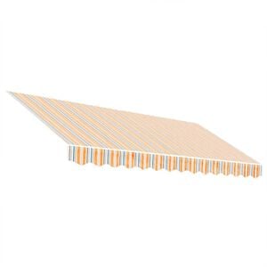 vidaXL nojumes maiņas jumts, daudzkrāsainas, 350x250 cm, poliesters