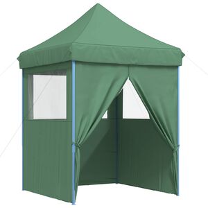 vidaXL Balles telts 200 x 200 x 306 cm Zaļa Oksforda audums