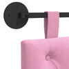 vidaXL Karājo&scaron;s galvgalis Rozā 210 x 55 x 7 cm audums