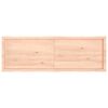 vidaXL galda virsma, 160x50x(2-6) cm, neapstrādāts ozola masīvkoks