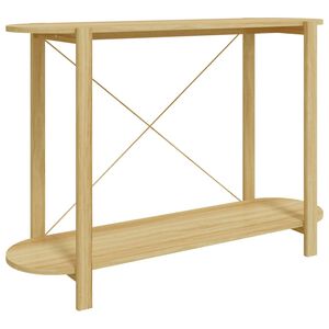 vidaXL konsoles galdiņ&scaron;, 110x38x75 cm, inženierijas koks