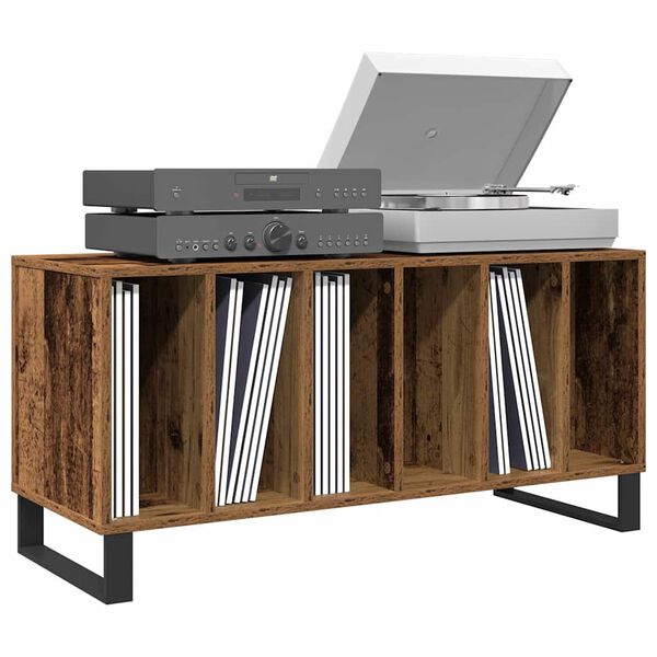 vidaXL Pla&scaron;u skapis Vecs koks 100 x 38 x 48 cm Inženierijas koks