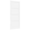 vidaXL Iek&scaron;telpu durvis 93 x 232 cm Saplāksnis Balts
