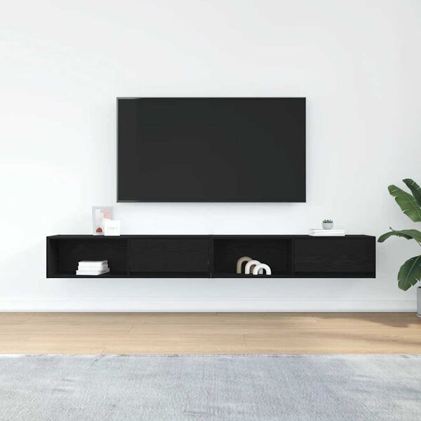 vidaXL TV skapī&scaron;i, 2 gab., 100x31x25,5 cm, inženierijas koks