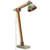 vidaXL stāvlampa, daudzkrāsaina, metāls, E27