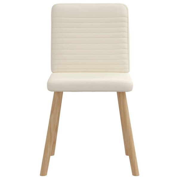 vidaXL virtuves krēsli, 6 gab., lins