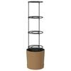 vidaXL Tomātu audzētājs Naturo ECO &Oslash; 29 x 106 cm WPC