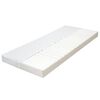 vidaXL matracis ar 7 zonām, 120x200 cm, PU putas, 10 cm, H2, H3