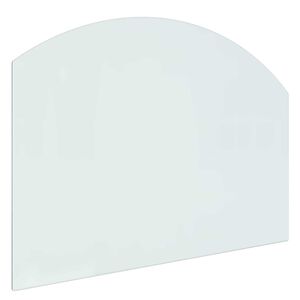 vidaXL Kamīna stikla plāksne Caurspīdīgs 80 x 60 cm Stikls