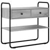vidaXL Konsoles galds Pelēks Sonoma 100 x 40 x 75 cm Inženierijas koks