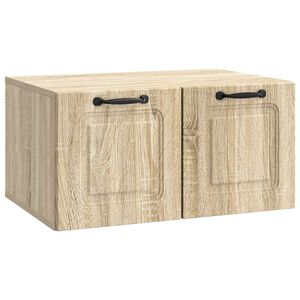 vidaXL Sienā piestiprināms TV skapis Sonomas ozols 59,5 x 41 x 30 cm