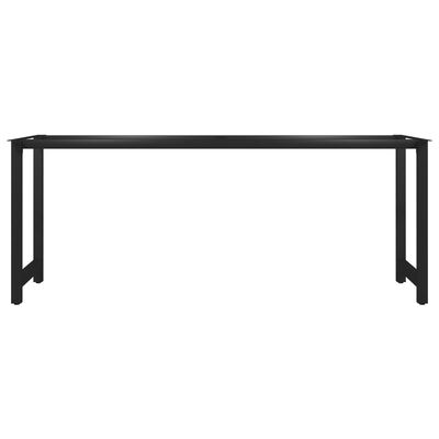 vidaXL virtuves galda kāja, H forma, 180x80x72 cm