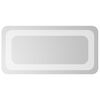 vidaXL vannasistabas spogulis ar LED, 20x40 cm