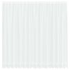 vidaXL Mežģīņu aizkars ar aizkariem Balts 245 x 400 cm Poliesters