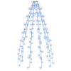 vidaXL Ziemassvētku lampiņas, 150 LED, 150 cm, zilas