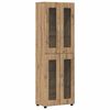 vidaXL Augstais skapītis FLORIN 60 x 35 x 182 cm Artisānā ozols