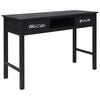 vidaXL konsoles galdiņ&scaron;, 110x45x76 cm, melns, koks