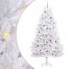 vidaXL Mākslīgā Ziemassvētku eglīte 300 cm PVC un tērauds Balts