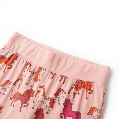 Bērnu pidžama ar garām piedurknēm, gaiši rozā, 104