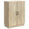 vidaXL Puse Sonomas ozols 66 x 34,5 x 87 cm Inženierijas koks