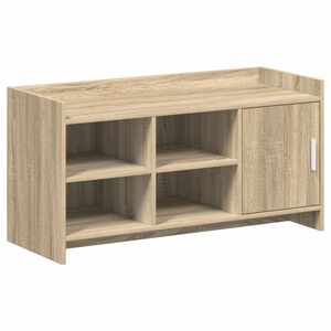 vidaXL Apavu skapis Sonomas ozols 100 x 39,5 x 51 cm Inženierijas koks