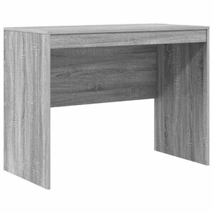 vidaXL Galds Pelēks Sonoma 100 x 50 x 76 cm
