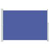 vidaXL izvelkama sānu markīze, 200x300 cm, zila