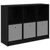 vidaXL Puse Melns ozolkoks 102 x 32 x 73,5 cm
