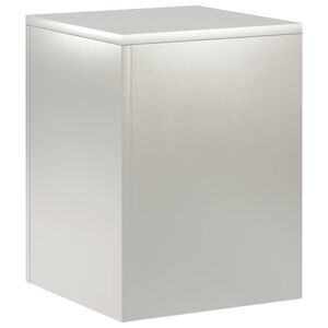 vidaXL Augu statīvs Sudraba 30 x 30 x 40 cm Tērauds