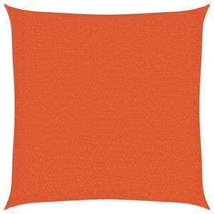 vidaXL saulessargs, 160 g/m&sup2;, 2x2 m, oranžs HDPE