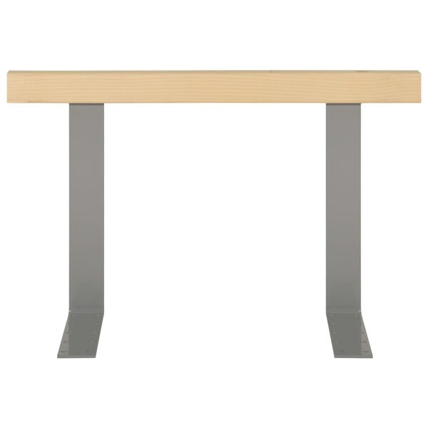 vidaXL pale&scaron;u dīvāna atzveltne, 70 cm, priedes masīvkoks