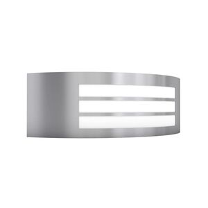 vidaXL āra sienas lampa, nerūsējo&scaron;s tērauds