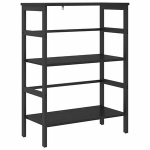vidaXL Grāmatu plaukts 2 līmeņi 60 x 29,5 x 81 cm Inženierijas koks
