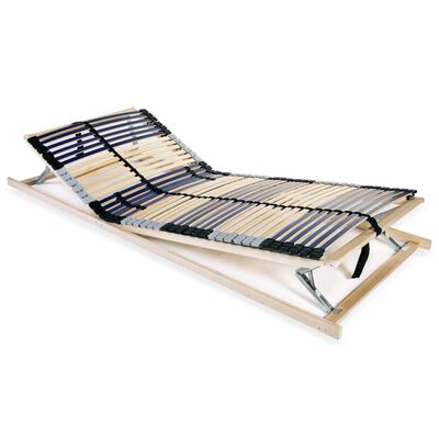 vidaXL gultas redeles, 42 līstītes, 7 zonas, 70x200 cm