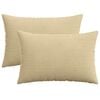 vidaXL Spilvenu pārvalks 2 pcs HEERLEN Zaļa pelēka 40 x 60 cm