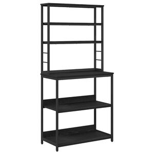 vidaXL Virtuves plaukts 5 līmeņi 80 x 40 x 168 cm Inženierijas koks