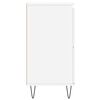 vidaXL kumodes, 2 gab., baltas, inženierijas koks