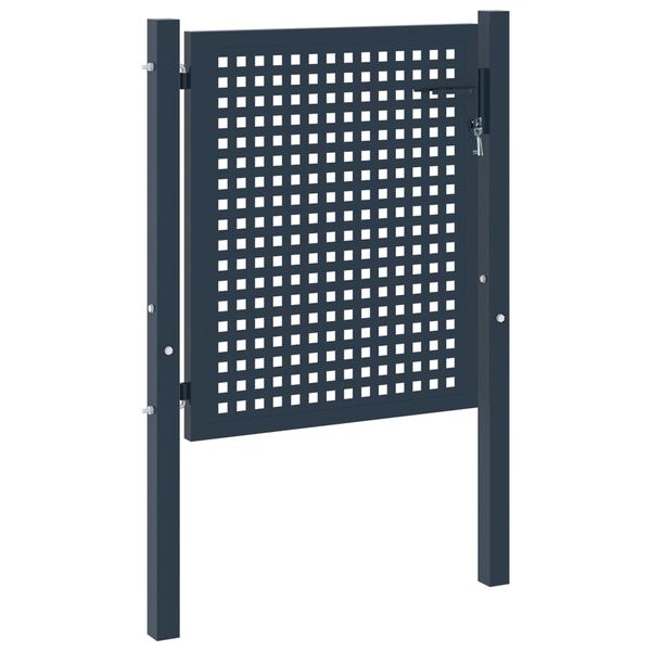 vidaXL žoga vārti, antracīta krāsā, 102x75 cm, tērauds