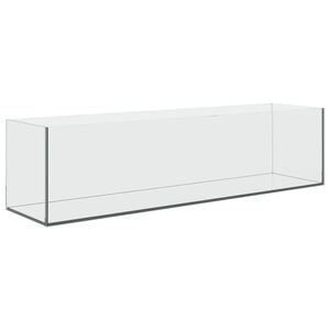 vidaXL Akvārijs ar uzglabā&scaron;anu Caurspīdīgs 80 x 20 x 20 cm Stikls