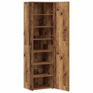vidaXL Augstais skapītis Vecs koks 50 x 42,5 x 185 cm