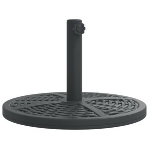 vidaXL saulessarga pamatne ar riteņiem, &Oslash;38 / 48 mm kātiem, 12 kg