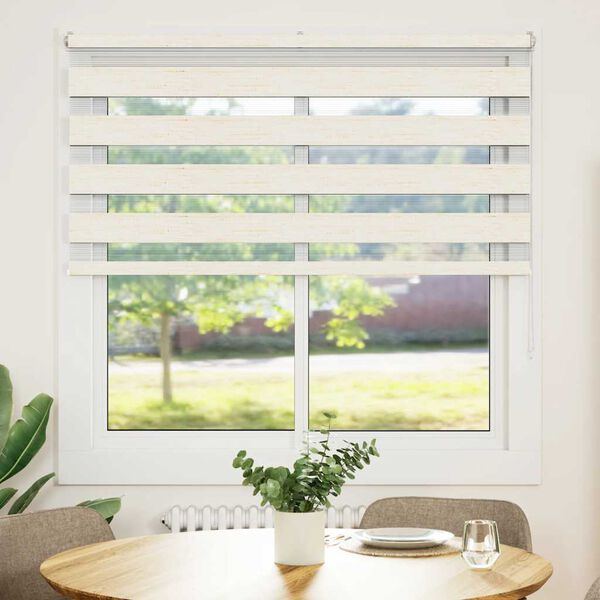 vidaXL žalūzijas zebra 150x150 cm auduma platums 145,9 cm poliesters