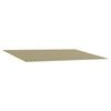 vidaXL Markīzes rezerves audums Zaļ&scaron; un dzelten&scaron; 350 x 250 cm